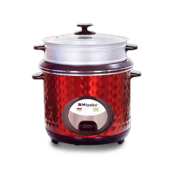 Miyako ASL-1180-HC-D Red 1.8L Rice Cooker