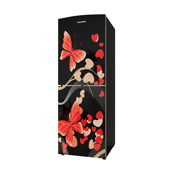 Jamuna JE-XXB-LS51I300 QD Red Butterfly Refrigerator 193L