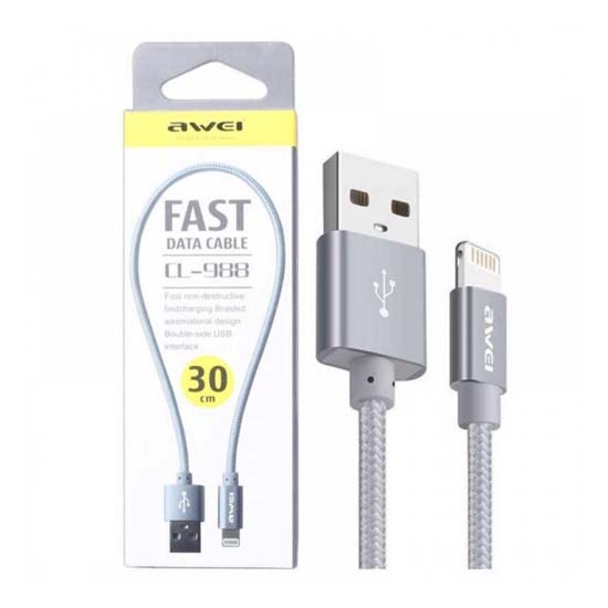 Awei CL988 Fast Data Cable With 8 Pin Connector