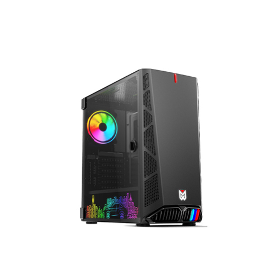 Value-Top MANIA X5 E-ATX Mid Tower Black Gaming Casing