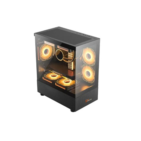 PC Power PG-H30 BK Sea View M-ATX Mid Tower Gaming Casing