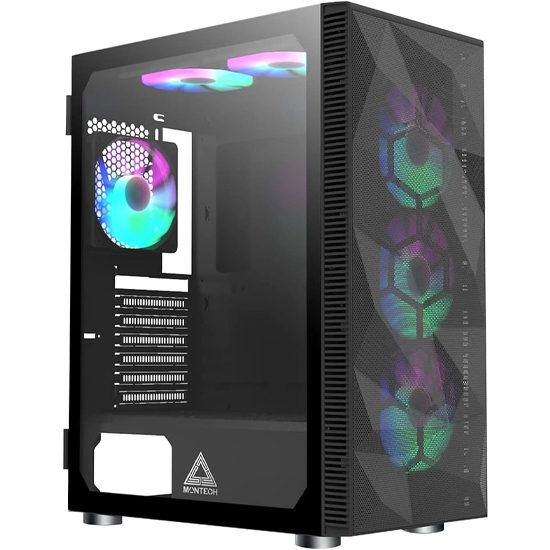 Montech X3 MESH RGB Lighting Mid-Tower ATX Gaming Case