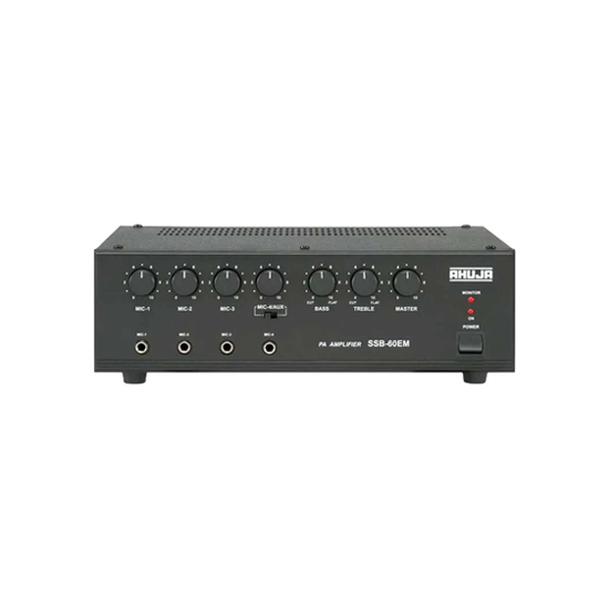 Ahuja SSB-60EM 60 Watts PA Mixer Amplifiers