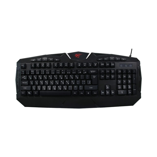 Havit KB505L Wired Multi-Function LED Backlit Gaming Keyboard With Bangla