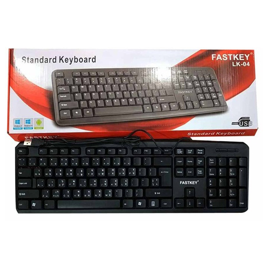 Fastkey LK-04 USB Wired Keyboard With Bangla