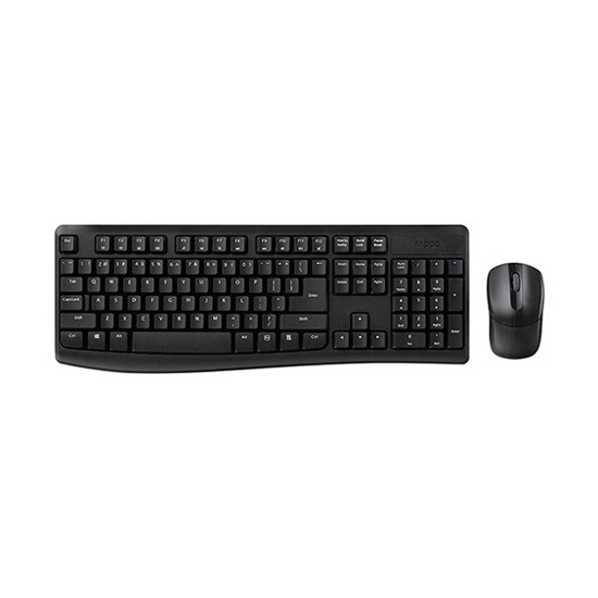 Rapoo X1800 Pro Wireless Optical Keyboard Mouse Combo With Bangla