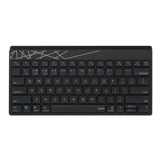 Rapoo K8000M Multi-Mode Bluetooth Wireless Keyboard