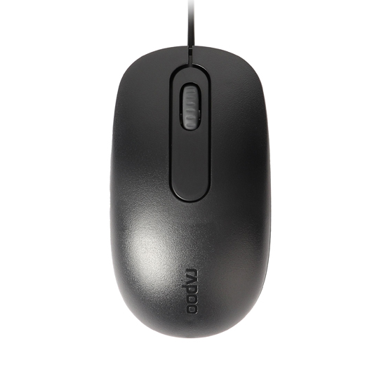 Rapoo N200 Optical Sensor High Resolution 1600 DPI Wired Mouse