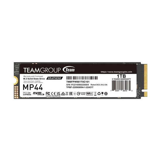 Team MP44 1TB M.2 PCIe Gen4 NVMe Internal SSD