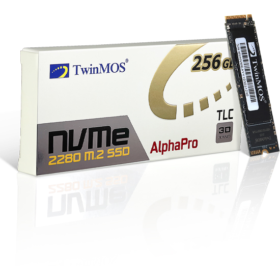 TwinMOS AlphaPro 256GB NVMe M.2 2280 SSD