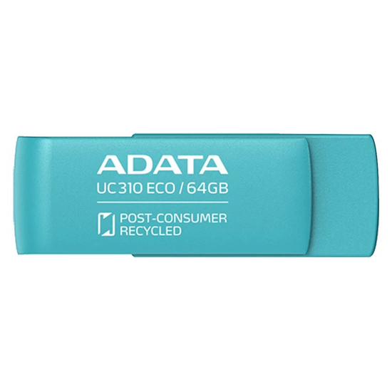 Adata UC310 ECO Capless Swivel Design 64 GB USB 3.2 Gen1 Pen Drive