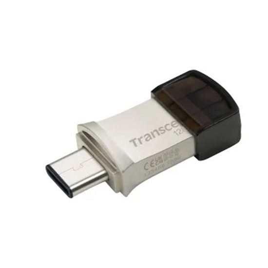 Transcend JetFlash 890 Double Convenience 128 GB USB 3.1 Gen1 Type-C Pen Drive