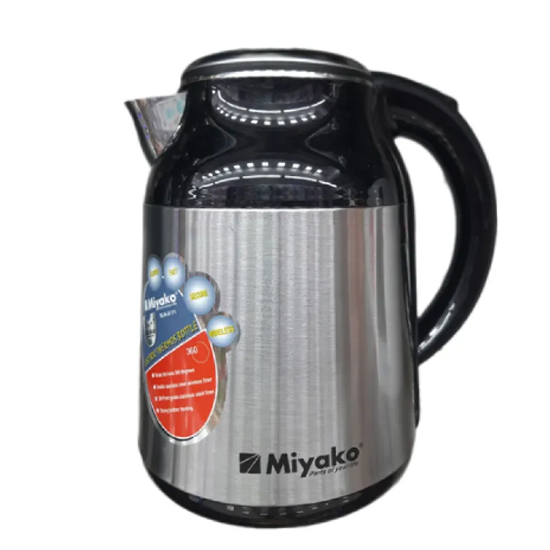 Miyako MJK-S171 Automatic Electric Kettle 2.3 Liter