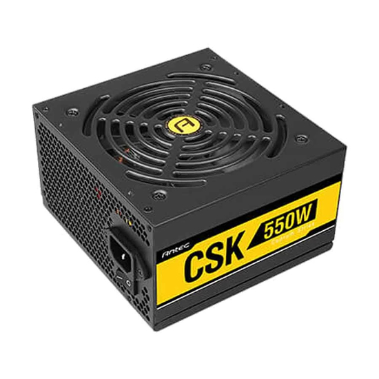 Antec CUPRUM STRIKE CSK 550W 80 Plus Bronze Non Modular Power Supply ...