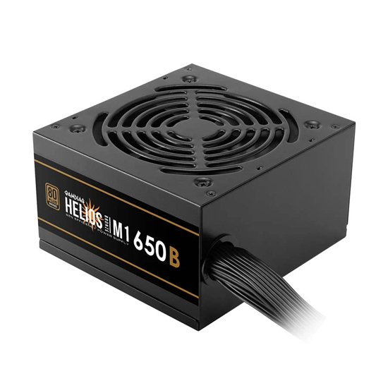 Gamdias HELIOS M1-650B 650W Non Modular 80 Plus Bronze Black Power Supply