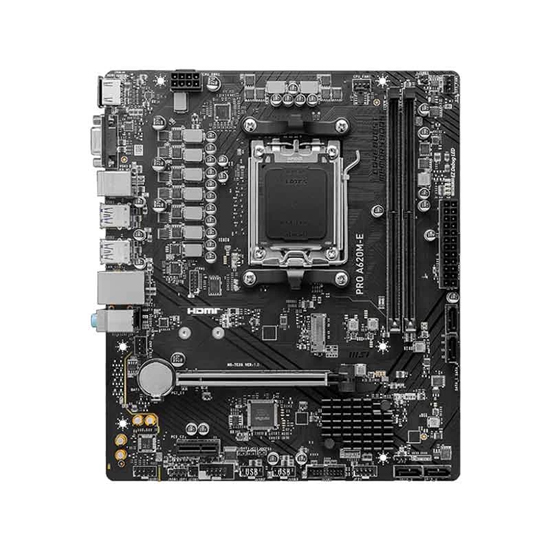 MSI PRO A620M-E DDR5 AMD Motherboard