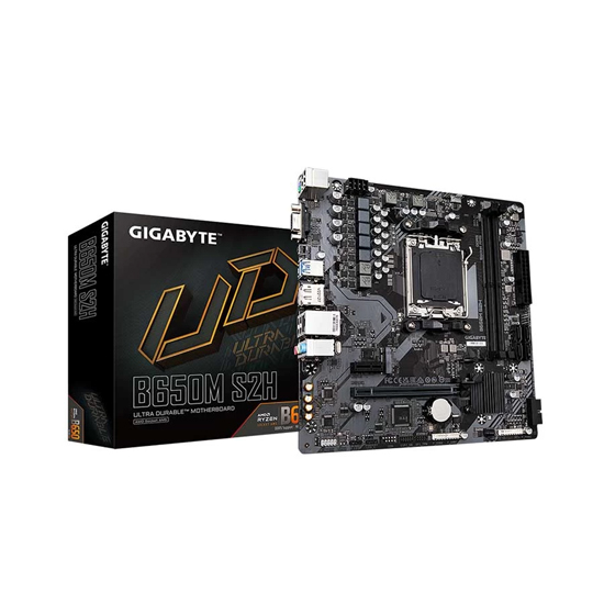 GIGABYTE B650M S2H AM5 Micro-ATX AMD Motherboard