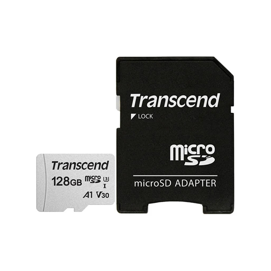 Transcend 128GB Micro SD Class 10 Memory Card With Adapter