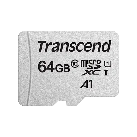 Transcend 64GB MicroSDXC/SDHC 300S Class 10 Memory Card