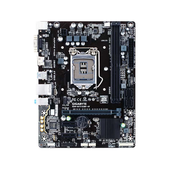 Gigabyte GA-H110M-H DDR4 Micro ATX Intel Motherboard