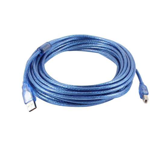 USB Printer Cable Type A Male To B Male 5M