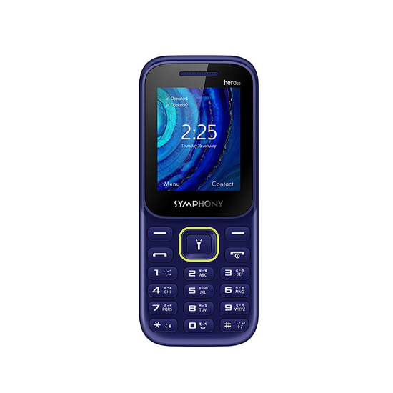 Symphony Hero 20 Dual SIM Feature Phone & Long Battery Life