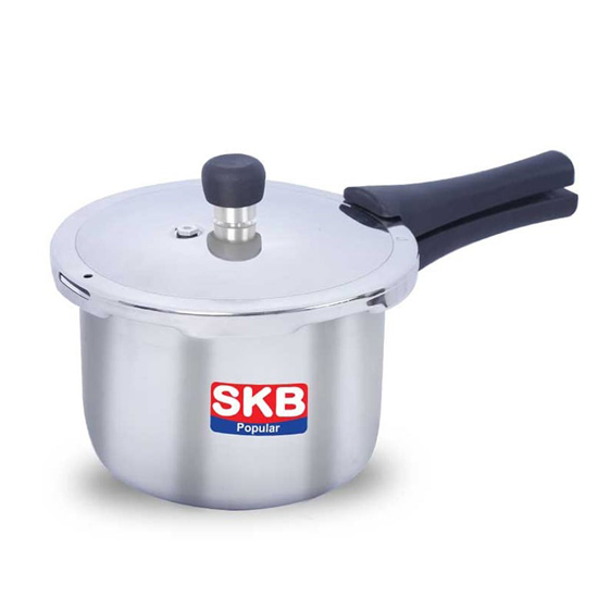 SKB 3 Ply Long Handle Stainless Steel Pressure Cooker 5 Ltr