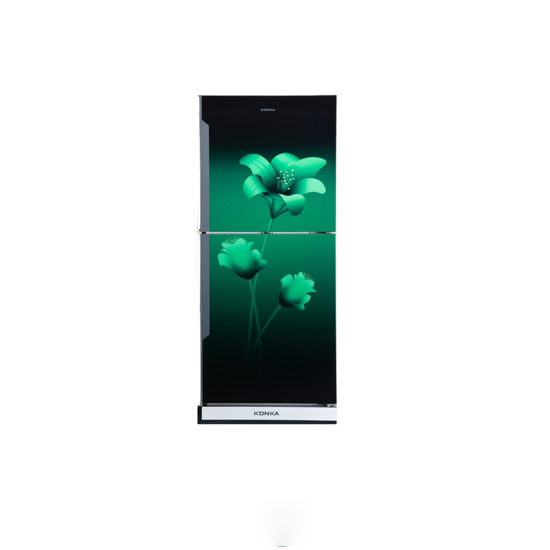 KONKA Refrigerator-KRT-165GB-Green Lily-2-Door, Upper Freezer (165 Ltr)