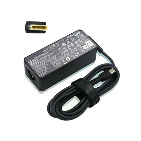 Laptop Adapter Charger Type-C / USB-C  15V~3A / 9V~2A / 5V~2A For Lenovo