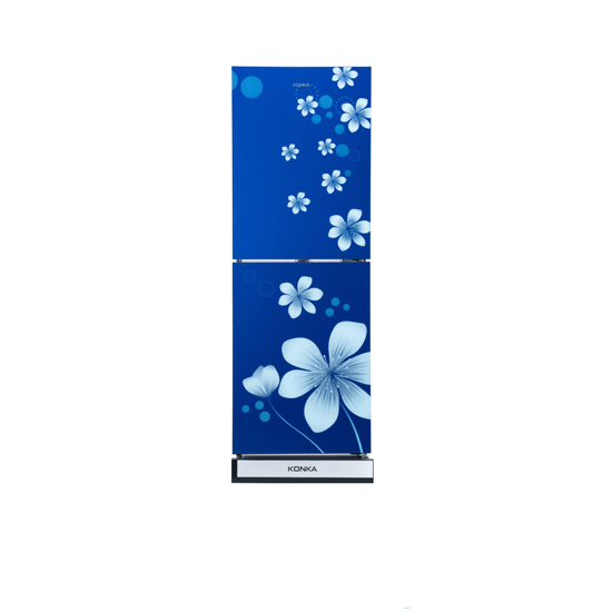 KONKA Refrigerator-KRT-240GB-Blue Delphinium-2-Door, Upper Freezer (240 Ltr)