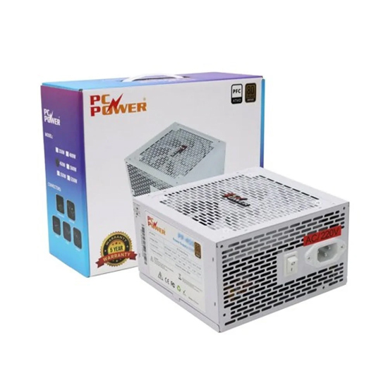 PC Power PP-400W White 400W Gaming Power Supply