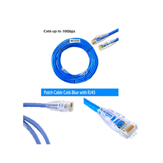 Cat6 Cat6E UTP Lan Cable Patch Cord Cable with RJ45 CAT6E 15 Meter