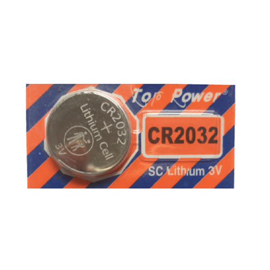 Top Power CR2032 3V Coin Cell Button Battery