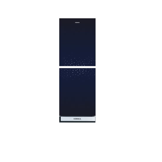 KONKA Refrigerator-KRT-282GB-Navy Blue Dot-Wishbone, Upper Freezer (282 LTR)