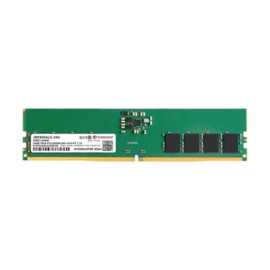 Transcend JetRAM JM5600ALE-24G 24GB DDR5 5600MHz U-DIMM Desktop RAM