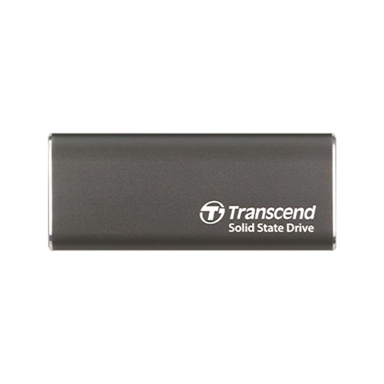 Transcend ESD265C 500GB USB 3.1 Gen 2 Type-C Iron Gray Portable External SSD