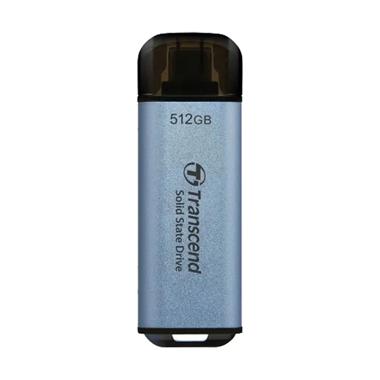 Transcend ESD300C 512GB USB Type-C OTG Sky Blue Portable External SSD