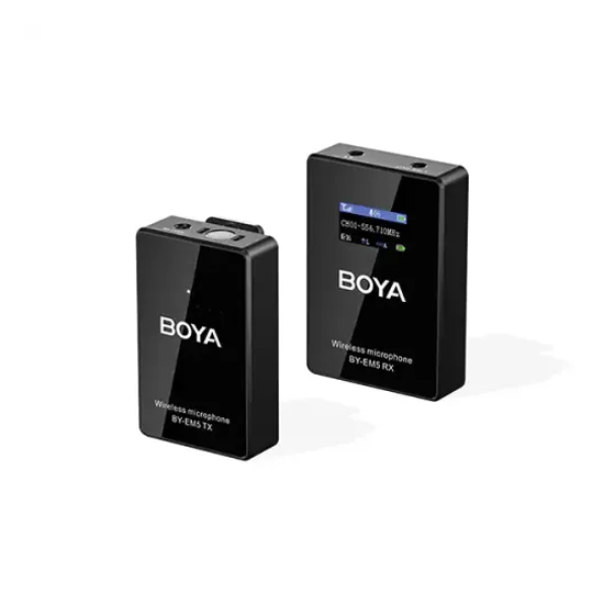 Boya BY-EM5-K1 UHF Wireless Microphone System