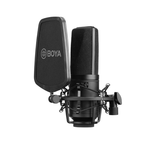 Boya BY-M1000 Multi-Pattern Large Diaphragm Condenser Microphone