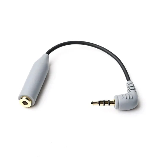 BOYA BY-CIP2 3.5mm TRRS Male to TRS Female Microphone Adapter Cable