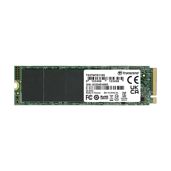 Transcend TS500GMTE115S 500GB M.2 2280 (M-Key) PCIe Gen3x4 SSD