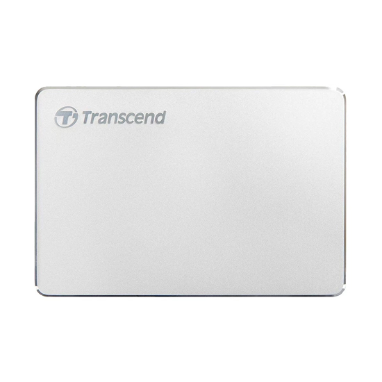 Transcend StoreJet TS1TSJ25C3S 1TB USB 3.1 Gen 1 Type C Silver External HDD