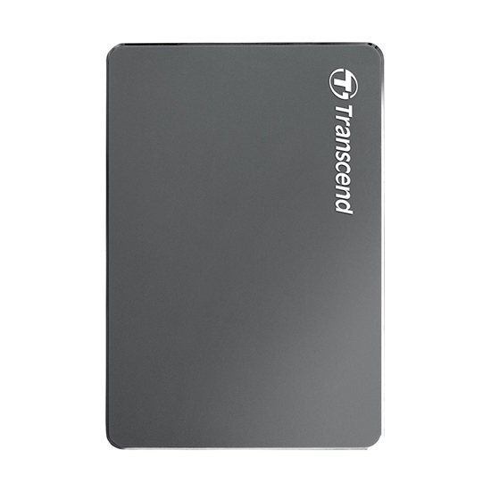 Transcend StoreJet TS2TSJ25C3N 2TB USB 3.1 Ultra Slim Iron Gray External HDD