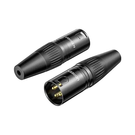 UGREEN AV162 (80439) Cannon XLR Male To 6.5mm Female Converter