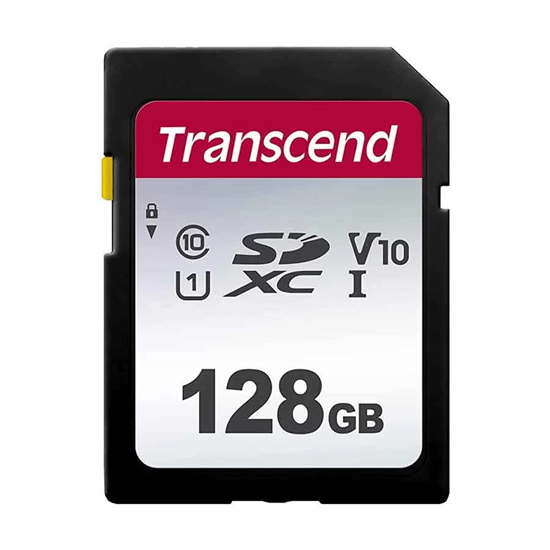 Transcend SDXC/SDHC TS128GSDC300S 128GB UHS-I U1 SD Card