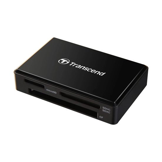 Transcend TS-RDF8K2 USB 3.1 Gen 1 Black All-In-One Multi Memory Card Reader