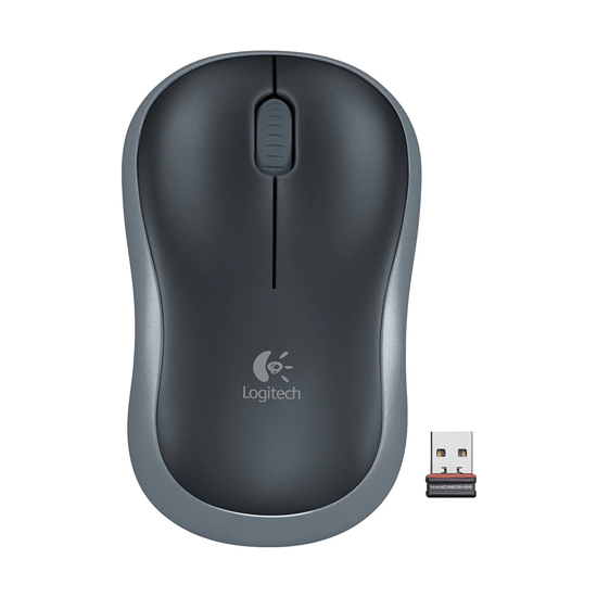 Logitech M185 Wireless Swift Gray Mouse