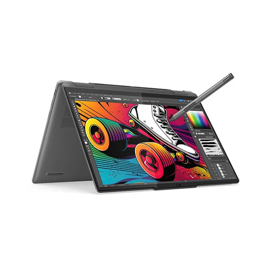 Lenovo Yoga 7i 2 in 1 14IML9- Intel Core Ultra 5 125H, 16GB RAM 1TB SSD 14 Inch 2.8K OLED WQHD Touch Display Storm Grey Laptop | 83DJ0039LK