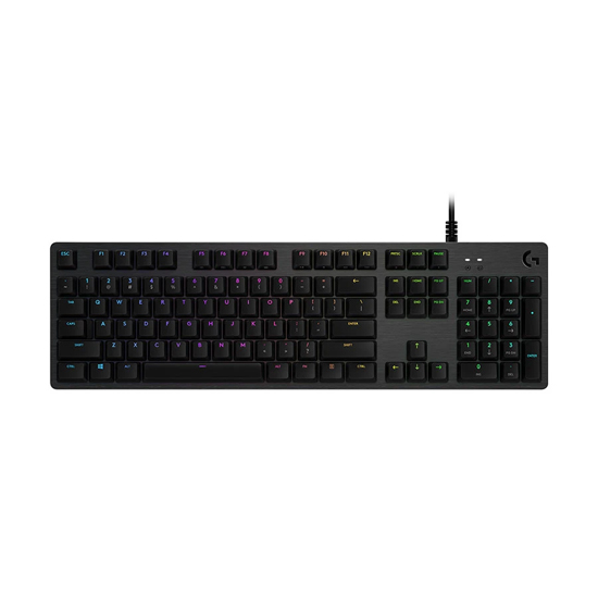 Logitech G512 Light-Sync RGB Mechanical USB Gaming Black Keyboard Blue Switch