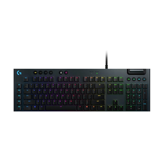 Logitech G813 LIGHTSYNC RGB Clicky Mechanical Black Gaming Keyboard